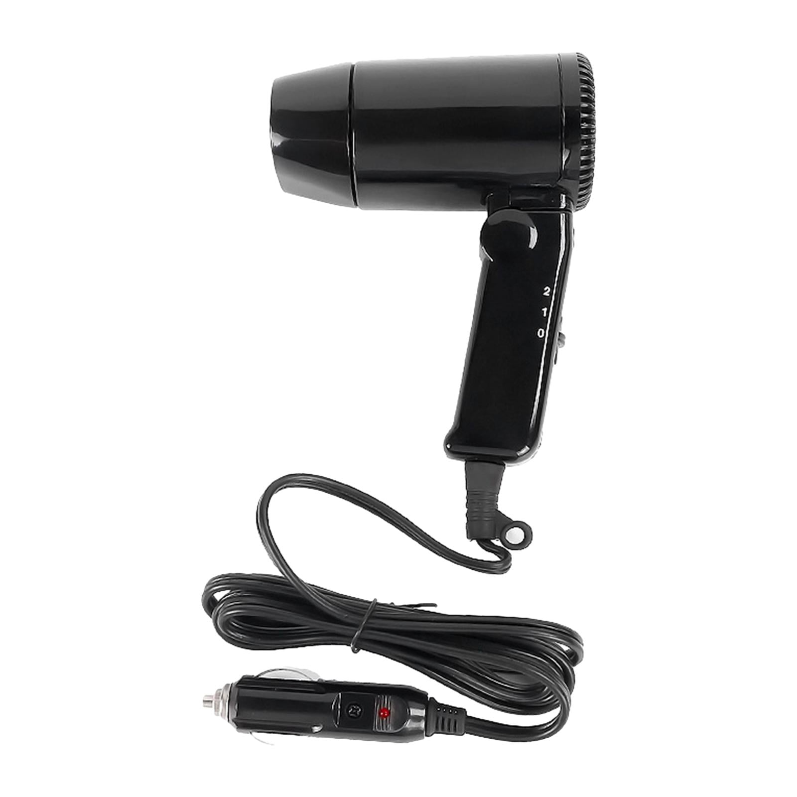 Hair Dryer Car Portable Hairdryer Foldable, Adjustable, Easy to Use ,Car Styling Hair Dryer Hairdryer for Women Men for Festival Camping