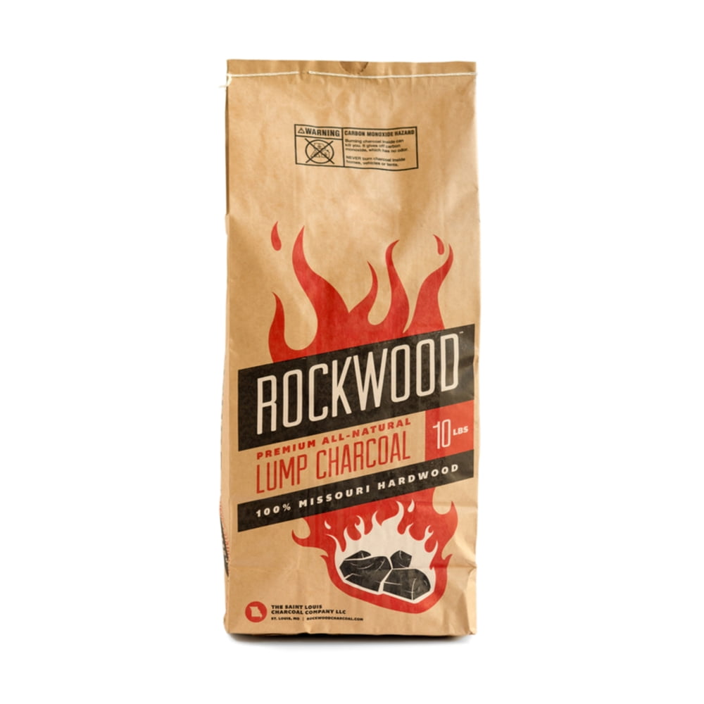 Rockwood All Natural Hardwood Lump Charcoal 10 lb. Case Of 1;