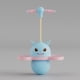 thumbnail image 1 of Pogo Ball con mango, pelota que rebota Pogo para niños, tabla de equilibrio Pogo Stick para patio de juegos al aire libre, asistente de entrenamiento, 1 of 8