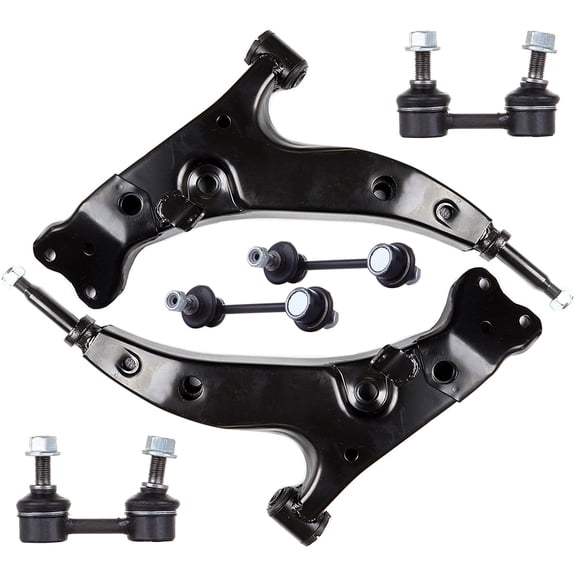 ECCPP - 6PC Lower Control Arm Sway Bar End Link - Compatible with 1993-1995 for Toyota for Corolla - K80333 K80334 K90124 K9545 Suspension Kit