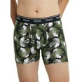 thumbnail image 3 of Hanes Originals Men’s Boxer Briefs, Moisture-Wicking Stretch Cotton, Greens, 6-Pack, 3 of 9