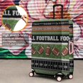 thumbnail image 4 of Colorful Football Field and Balls Pattern Luggage Cover Fashion Suitcase Cover Baggage Covers Fit 25-28 Inch Luggage (Go Travel), 4 of 5