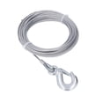 thumbnail image 1 of Towing Ropes Winch Wire Rope 4mmx12m Cable 2000LBS Strength Stainless Steel Galvanized Replacement Winch Galvanized Rope ,Easy to Carry, 1 of 6