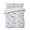 Blue, Cream, variant on Quilts King Size Bedding Set, Blue Yellow Floral Lightweight Quilted Comforter, Spring Birds Garden Botanical Blossom Soft Reversible Bedspread Coverlet with Pillow Covers for All Season, 96" x 106"