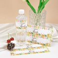 thumbnail image 4 of GFDYREE 50pcs Give Thanks Water Bottle Labels, Happy Thanksgiving Day Self Adhesive Stickers Wrappers Wrap Around Party Decoration Stickers, 4 of 7