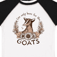 thumbnail image 4 of Inktastic I'm Only Here for the Goats Boys or Girls Toddler T-Shirt, 4 of 5