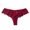 Wine, variant on Women's Fashion Sexy Underwear Lace Sexy Thong Large Size Female Hollow Transparent T Pants Running Underwear Women No Chafe Men And Women Matching Set Lightly Lined on Clearance S Red