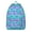 Boho Daisy and W, variant on Adventure Travel Backpack for Women, Vintage Paris Holiday Trip School Bag, Girly Fashion Airplane Vacation Bookbag