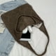 thumbnail image 2 of Bolso de hombro informal para mujer, bolso de ganchillo de gran capacidad, bolso de compras para mujer DQrwqpou Para Estrenar, 2 of 5