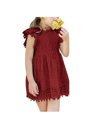 Burgundy toddler dress sales