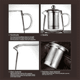 thumbnail image 6 of Transparent Glass Teapot, Including Stainless Steel Filter Liner, to High Temperatures,Sui2Xk11771, 6 of 6