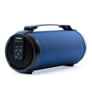RadioShack True Wireless Stereo Outdoor Speaker 9 Watts, Blue with FM Radio