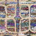 thumbnail image 6 of SAFAVIEH Nantucket Collection NAN438A Handmade Multi Rug, 6 of 7