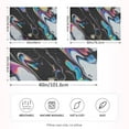 thumbnail image 2 of Yayeee Pillowcase Queen Size Set of 2 Satin Wrinkle Resistant Pillow Case, Black, 2 of 7