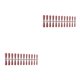 thumbnail image 3 of Qarigey 24 Piezas Uñas Acrílicas Extra Largas 22café, 3 of 5