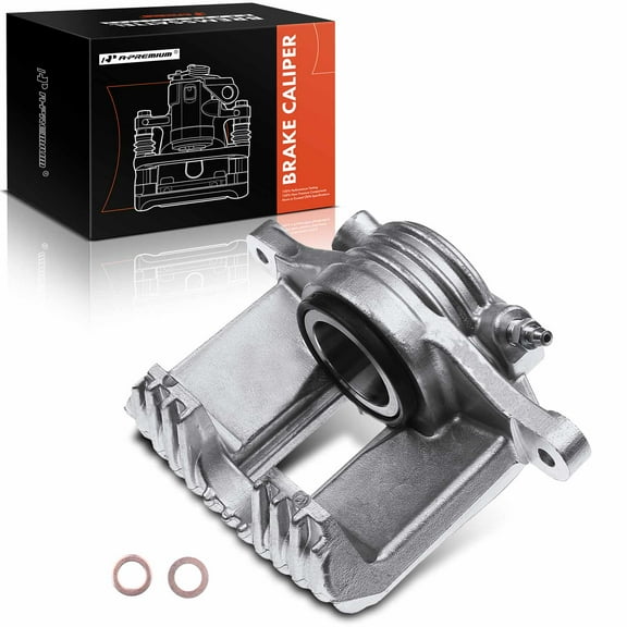 A-Premium Disc Brake Caliper Assembly Without Bracket Compatible with Chevrolet Corvette 1984-1987 Front Driver Side