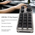 thumbnail image 3 of Mini Teclado USB ANGGREK 15 Teclas Programable Blanco, 3 of 8