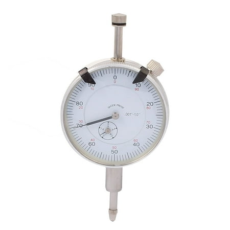 2.5 Inch Dial Gauge - 0-1 Inch Range Measurement Instrument Dial Indicator Gauge Precision Tool B-06