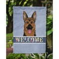 thumbnail image 3 of Caroline's Treasures BB1397GF German Shepherd Welcome Flag Garden Size , Small, multicolor, 3 of 3