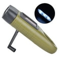 thumbnail image 5 of Jadeshay Linterna de Emergencia portátil, Linterna de manivela de Mano Solar, Linterna LED de Emergencia portátil para Escalada, Camping, iluminación al Aire Libre(Verde), 5 of 5