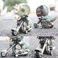 thumbnail image 2 of Vogacara 2 en 1 dinosaurios coches de juguete fricción alimentado inercia Animal motocicleta modelo juguete Dino motocicleta juguete para niños Juguetes Triceratops Vogacara FN007544-02, 2 of 6