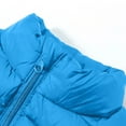 thumbnail image 5 of XinLfly Toddler Kids Boys Girls Puffer Vest Coat Sleeveless Full Zip Solid Color Coat Outerwear, 5 of 6