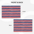 thumbnail image 4 of Placemats Set of 6, USA Colors Stripes Place mats for Dining Table Indoor/Outdoor, Cute Heat Resistant Washable Table Mats(18" x 12"), 4 of 8