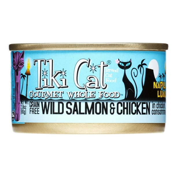 Tiki Cat Hawaiian Grill Ahi Tuna Wet Cat Food, 6 oz., Case of 8 Petco