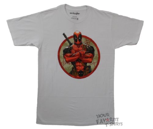 Deadpool Bullseye Marvel Comics Adult T 