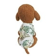 thumbnail image 4 of Walbest Pet Summer T-Shirts Hawaii Style Floral Dog Shirt Hawaiian Printed Pet T-Shirts Breathable Cool Clothes Beach Seaside Puppy Shirt Sweatshirt for Small Puppy (L Size), 4 of 7