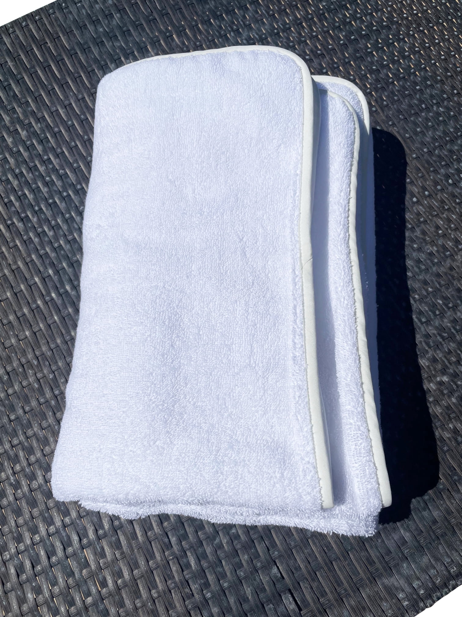 Towel Beach Spa Fitted White