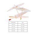 thumbnail image 5 of White Color Paper Decorative Umbrella Parasol Wedding Bridal Party Decor Photo Prop (60cm), 5 of 8