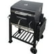 thumbnail image 2 of Asador de Carbon JARDIMEX Ahumador Portatil con Ruedas Termometro Analogo Parrilla de Acero Inoxidable Asadores de Carne Jardin, 2 of 7