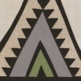 thumbnail image 2 of Taylor, Evangeline 15x15 White Modern Wood Framed Museum Art Print Titled - Global Geometric Print 3, 2 of 4