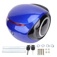 thumbnail image 2 of 32L Motorcycle Top Case, ABS Waterproof Lightweight Sturdy Structure with Removable PU Lining & Reflective Strips for Motorcycles with Rear Luggage Racks, 2 of 7