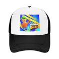 thumbnail image 2 of Stumble Guys Unisex Baseball Cap Mesh Splicing Design Ponytail Hollow Out Sun Hat, 2 of 5
