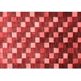 thumbnail image 1 of Ahgly Company Indoor Rectangle Checkered Red Modern Area Rugs, 2' x 3', 1 of 4