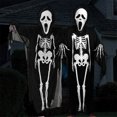 thumbnail image 4 of Capa Disfraz de Halloween Abrigo de fiesta Scary Cosplay Bata de poliéster para niños adultos, niños, protector facial, guantes kenally HA007392-03, 4 of 6
