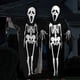thumbnail image 4 of Capa Disfraz de Halloween Abrigo de fiesta Scary Cosplay Bata de poliéster para niños adultos, niños, protector facial, guantes Vogacara HA007392-03, 4 of 6