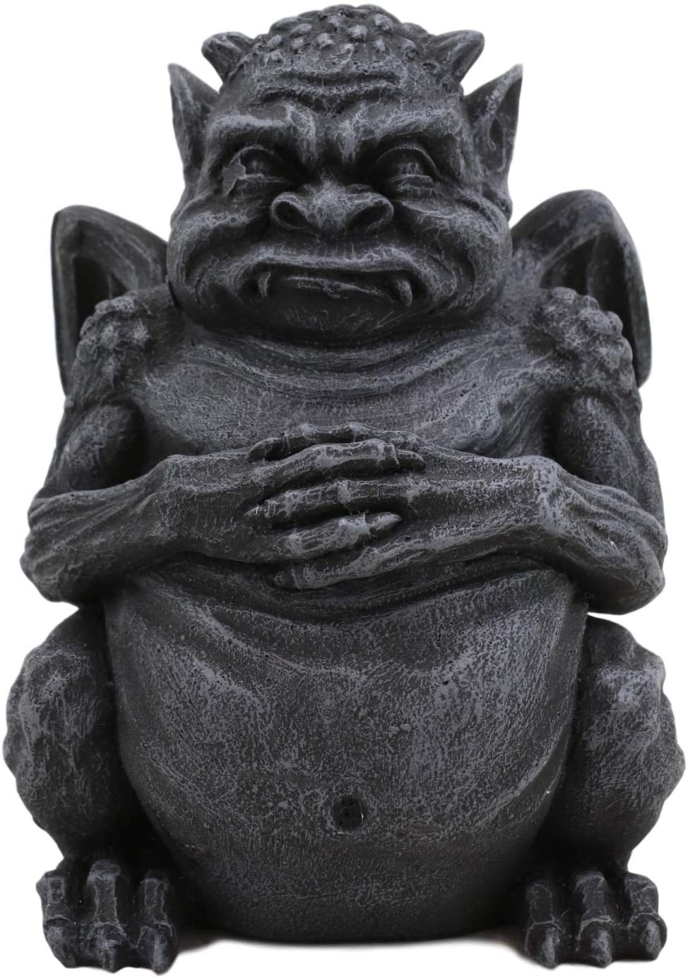 Winged Gargoyle Sculpture Resin Statue 12 Inch Tall Medieval Collectible 
