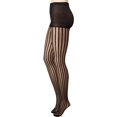 thumbnail image 2 of Music Legs Women's Pin striped sheer spandex pantyhose, 2 of 2