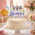 thumbnail image 6 of Cat Happy Birthday Cake Topper,Adorable Kitty Party Cake Pick Single Piece Dessert Decoration for Birthday Celebration, 6 of 7