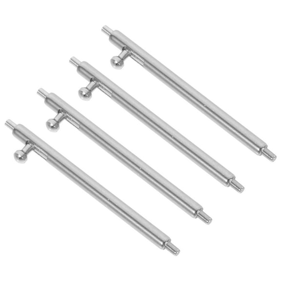FESTFENDS 4Pcs Watchband Pin Stainless Steel for Easy Fitting and Removing Spring Bars in Watches 0.6 0.06 0.06in
