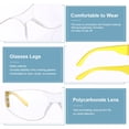thumbnail image 3 of Gafas de seguridad Weewooday Kids resistentes a los arañazos, 48 unidades, 3 of 7