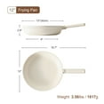 thumbnail image 2 of SENSARTE 12 Inch Ceramic Frying Pan Skillet, White Nonstick Omelet Pan, Healthy Chef's Pan, Kitchen Egg Pan with Anti-Scald Handle, Dishwasher Safe, Induction Compatible, 2 of 7
