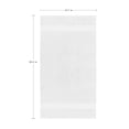 thumbnail image 2 of FBTS Prime Cotton Hand Towels 15x28 inch Extra Soft, Solid White, 2 per Pack, 2 of 6