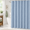 Fogblue-72"W x 84"L (Pack of 1), variant on 72x78 Long Shower Curtain Sgreen 3d Embossed Half Bath