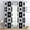 Black and White, variant on Striped Blackout Curtains for Living Room Bedroom, Thermal Insulated Room Darkening Grommet Drapes, Black and Beige Stripe Window Treatments & Home Decor, 84 Inch Drapes 2 Panel Set