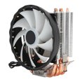 thumbnail image 3 of CPU Air Cooler,CPU Cooler 3PIN RGB CPU Cooler Mini Computer Radiator Striking Appearance, 3 of 9
