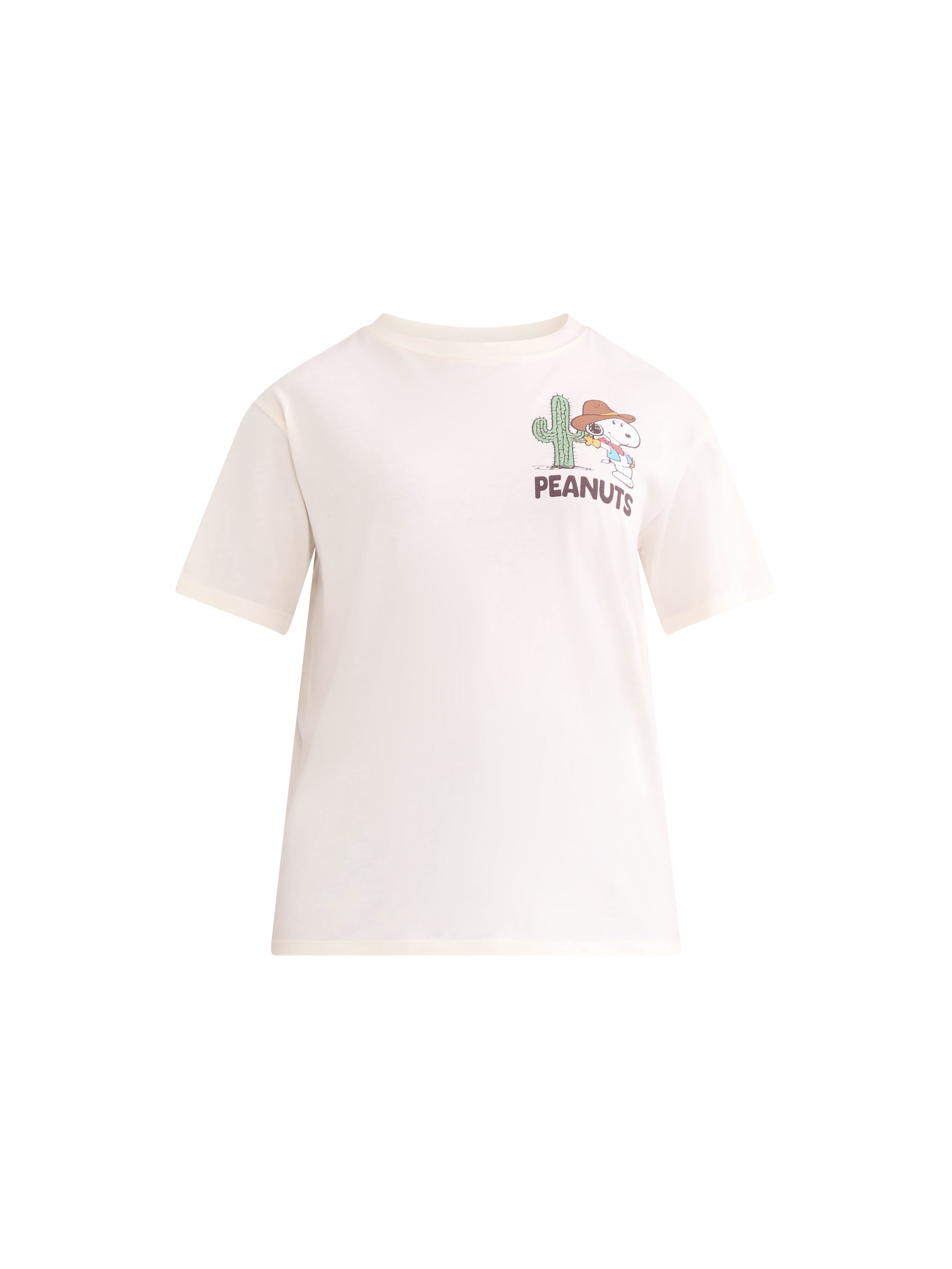 Peanuts Women’s Cowboy Snoopy Graphic Tee, Sizes XXS-XXL